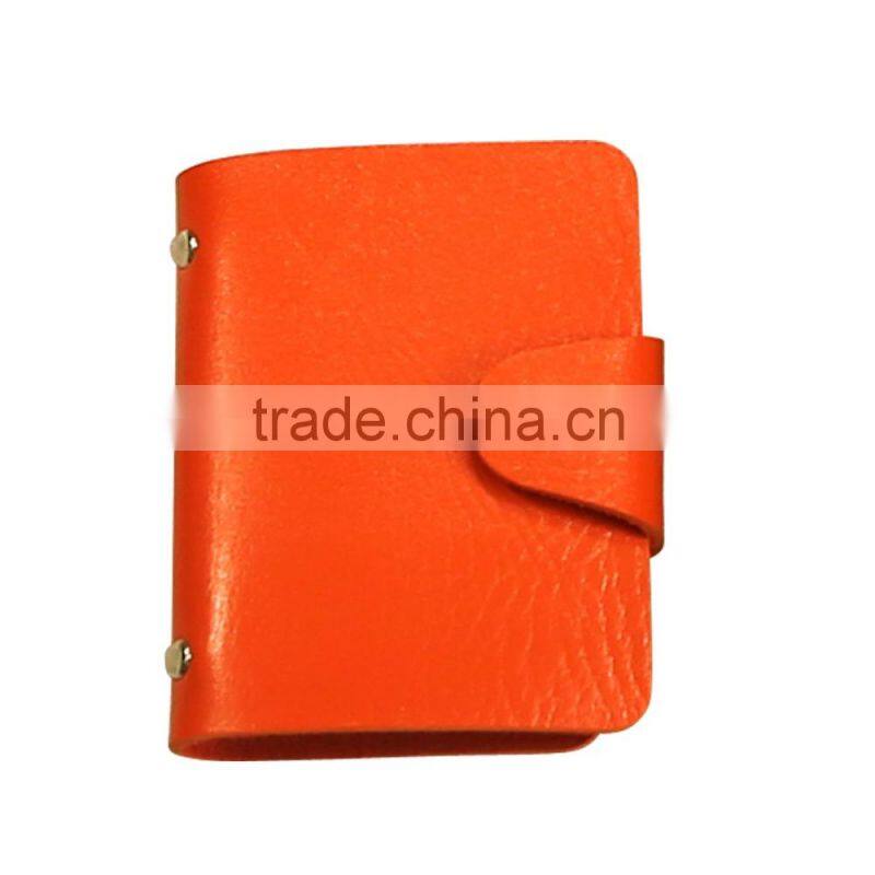 whoelsale pu leather business card holder,credit ID card holder,PU wallet
