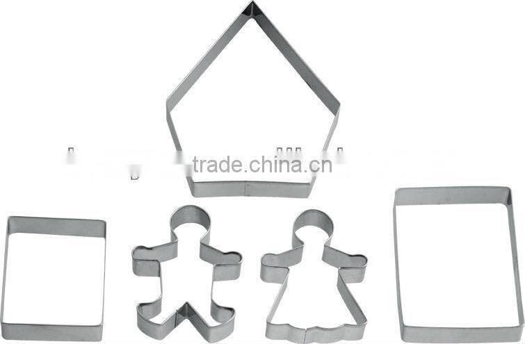 Cooking Tools Different Size Heart Shape Cookie Cutter,Cake Cutter BSCI