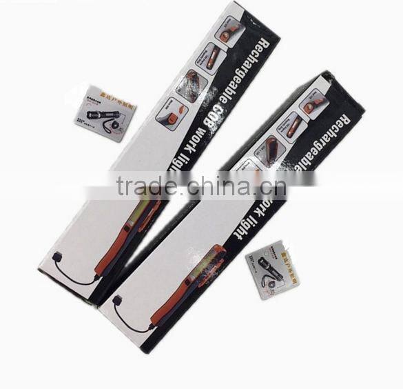 LED COB Pen Light Pocket Torch Lamp Magnetic Inspection Work Light