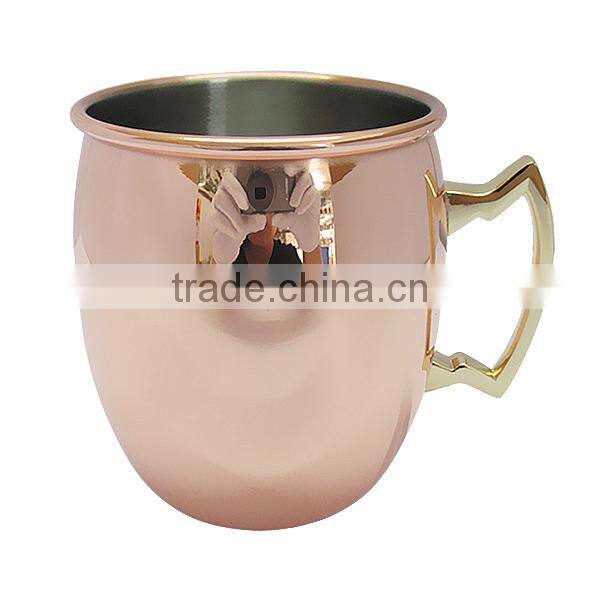 High Quality Stainless Steel Cup, Copper Drinking Mug