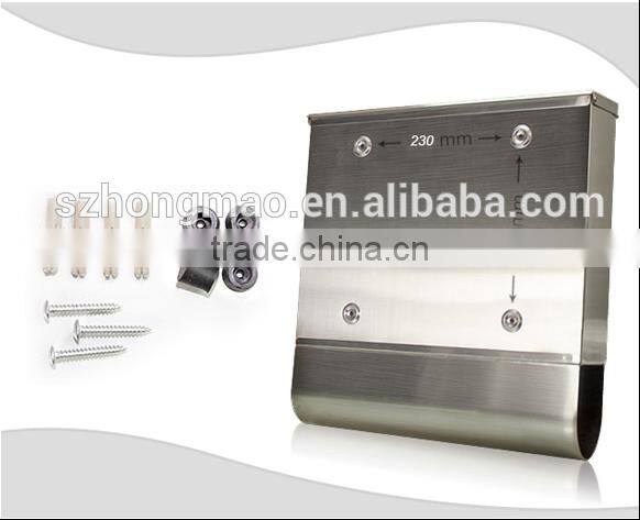 Outdoor Anti-theft Waterproof Galvanized Steel Household Mailbox Parcel Mailbox