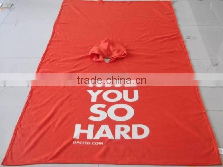 Fleece Poncho with Hood stocklots