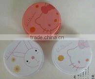 Supply fashion cute plastic contact lens case