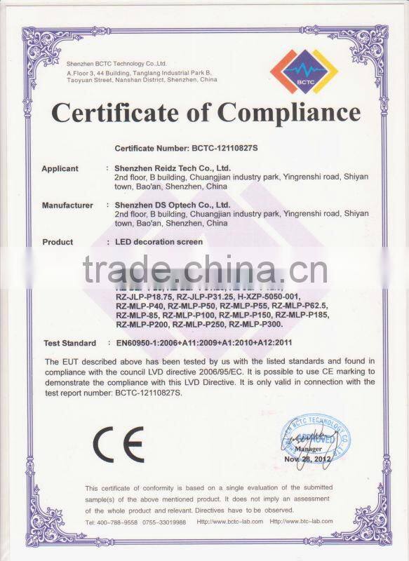 dmx starry deco soft led video led curtain light