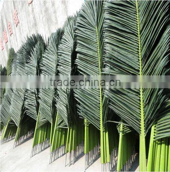 palm branch new product factory Outdoor fake plastic leaf