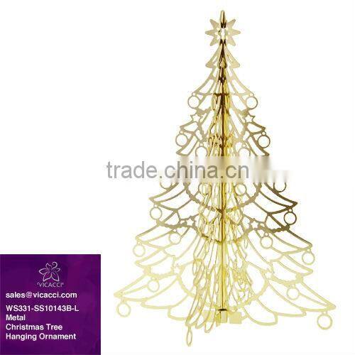 Hot Sale Metal Christmas Tree Hanging Ornament Stand WS331-SS10143B-M