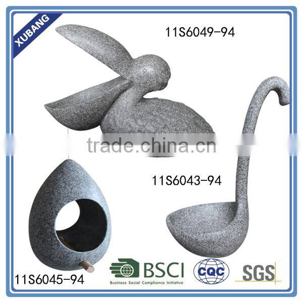 Sandstone Bird Feeder Garden Handling Feeder