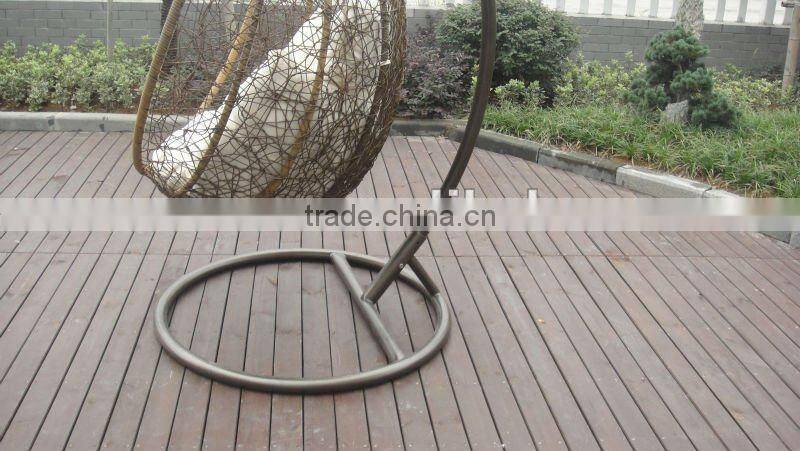Indoor outdoor rattan swing