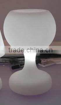 rechargeable LLDPE color change led decorative table lamp