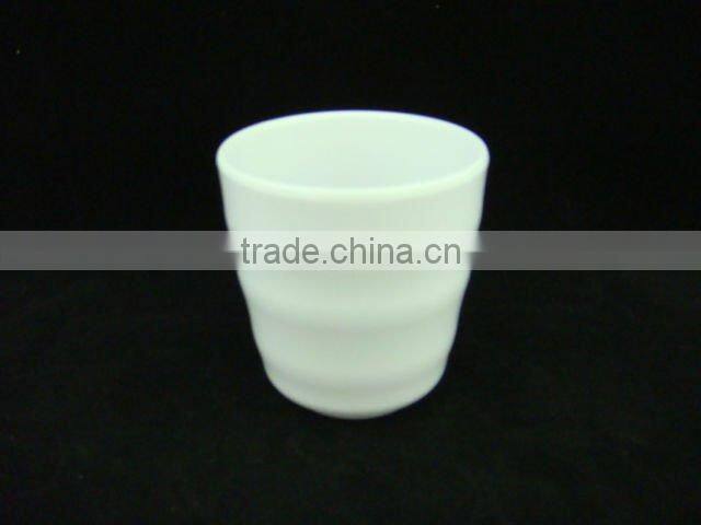White melamine cups mugs