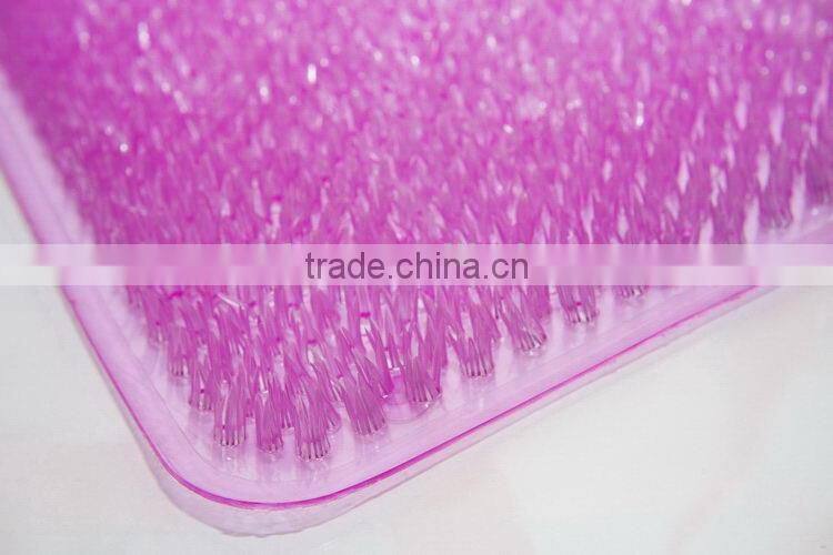 Bottom price wood grain custom pvc thin bath mat