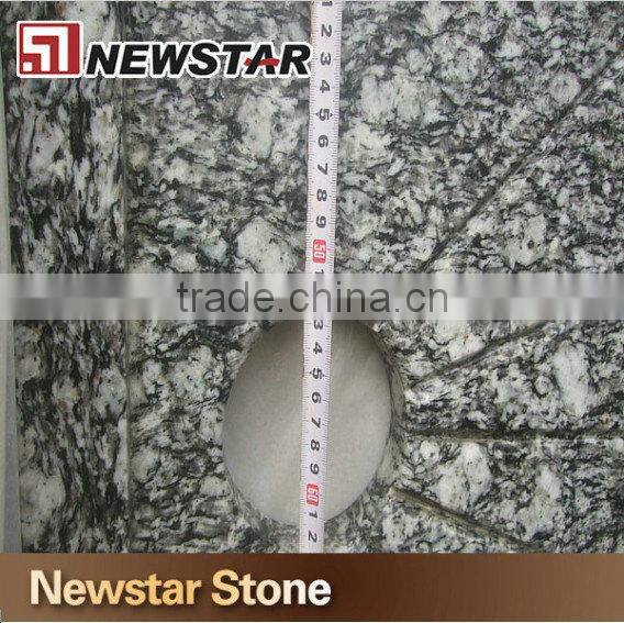 Newstar bathroom natural granite tub surround and tray