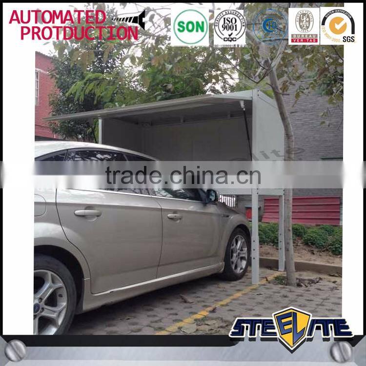 Garden furniture outdoor car parking metal storage locker cabinet