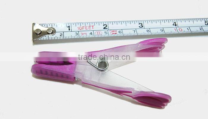 Eco-friendly houseware TPR material soft grip decorative clothespin