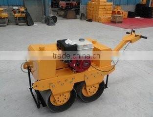 Double Drums Road Roller with gasoline engine made in china