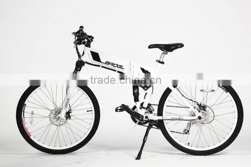 26 inch electric mountain bicycle with 250w Brushless hub motor