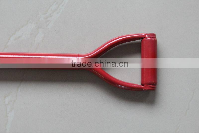 2013 new painted TUV/GS standard fiberglass poly grip S512D snow, fire and garden shovel with fiberglass and wooden handle