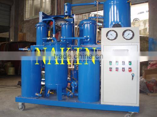 Vacuum Lubricant Oil Filtering Plant with Large Capacity for Holding Particles