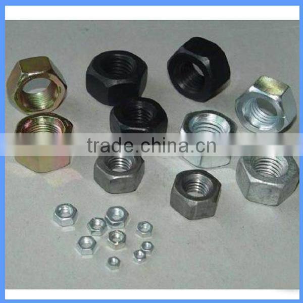 DIN 934 carbon steel Hexagon Head nuts in Guangzhou supplier