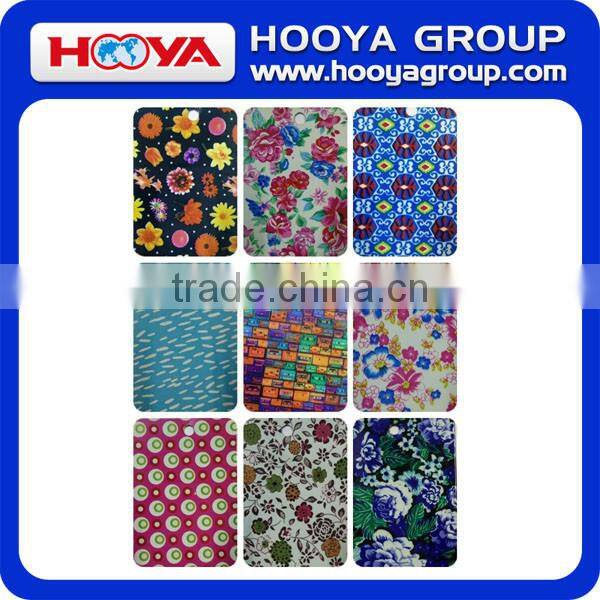 Metal floral stapler with flower print for gift