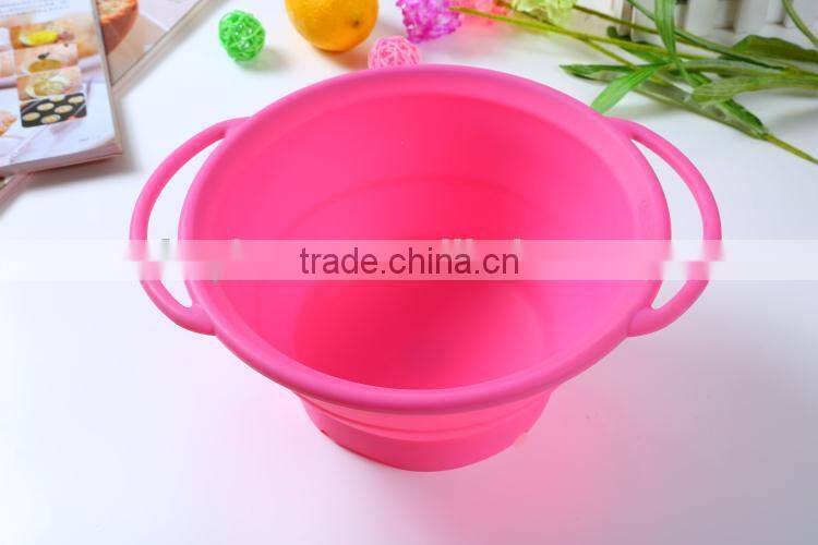 Collapsible silicone bowls hot selling microwave safe silicone bowls for kids