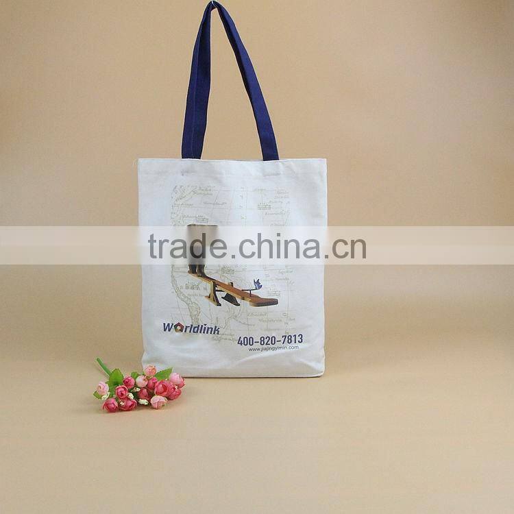 Bulk sale reusable cotton canvas carry bag