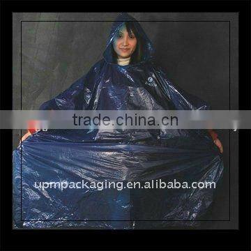 emergency disposable rain poncho
