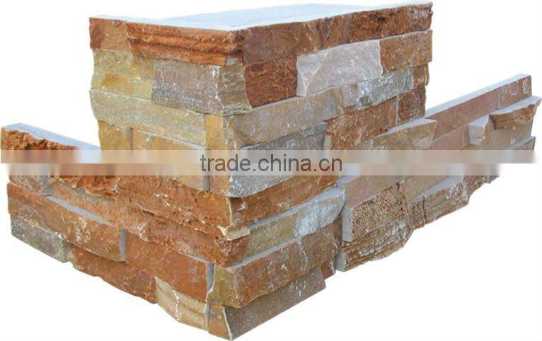 YELLOW WOOD VEIN slate culture stone