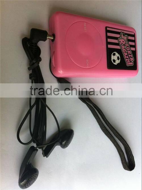 Fashionable Auto sacn FM stereo radio