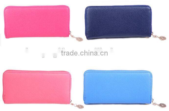 2015 Promotional Women Wallet Handmade Leather Wallet Fashion Purse For Women