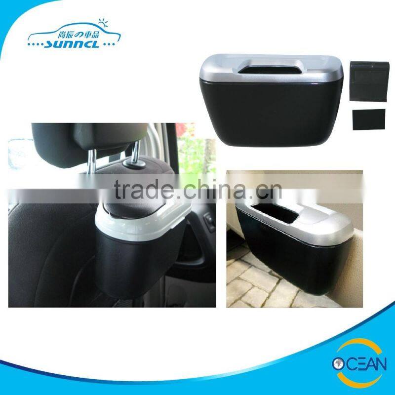 Plastic Useful Tidy Car Organizer Car Trash Can