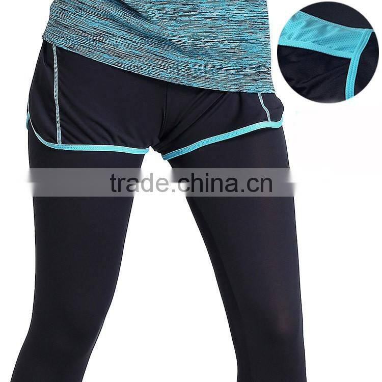 Custom high quality black yoga pants fitness clothing manufacturer yoga pants for girls