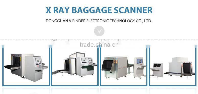 Airport usage X Ray baggage scanner for security checking