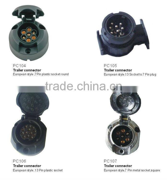 Hot Selling Trailer Connector 7 pin trailer connector