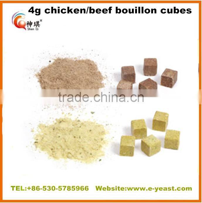 Halal bouillon cube, seasoning cube and powder, hot sell like maggie chicken bouillon cube