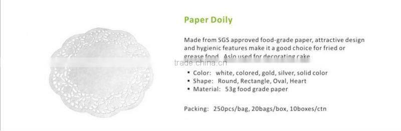 disposable paper doilies
