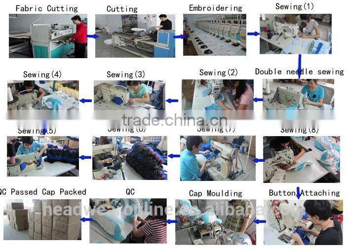 custom fashion sun visors with 3D embroidery