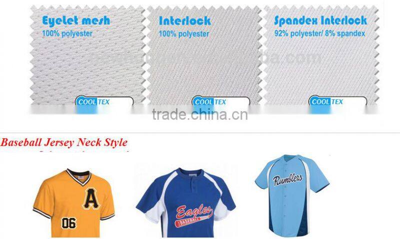 100%polyester comfortable baseball shirts with buttons