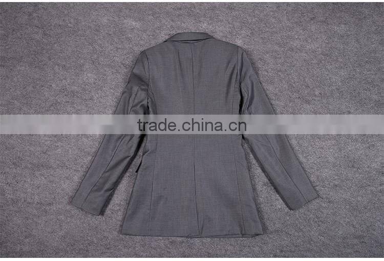 2016 office ladies suits slim cut ladies tuxedo pant suit