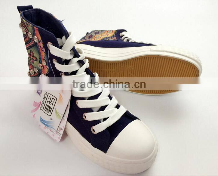 GZY Wholesale Fashion new model Women Canvas out of stock shoes