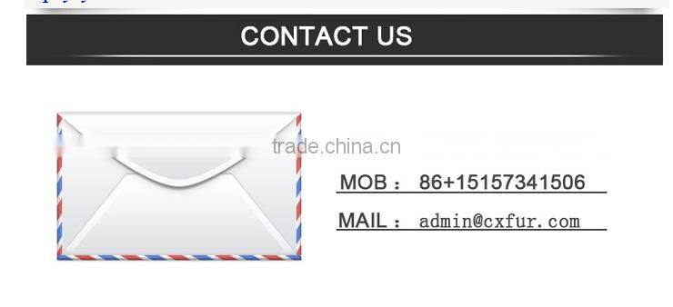 CX-D-79 Cushion Covers Real Rabbit Fur Decorative Pillow Drop Ship Paypal