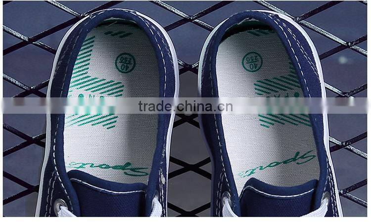 Plain color men's canvas shoes china wholesalers online