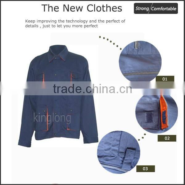 Wholesale TC twill fabric multi-pockets work wear jackets