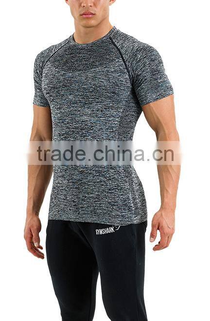 gym wear fitness t shirts tri blend sport gym shark t shirts