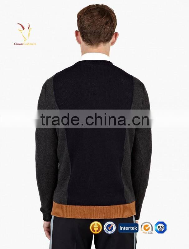 Lastest Knitted Mens Cashmere Wool Sweaters Mens Cashmere Jumpers