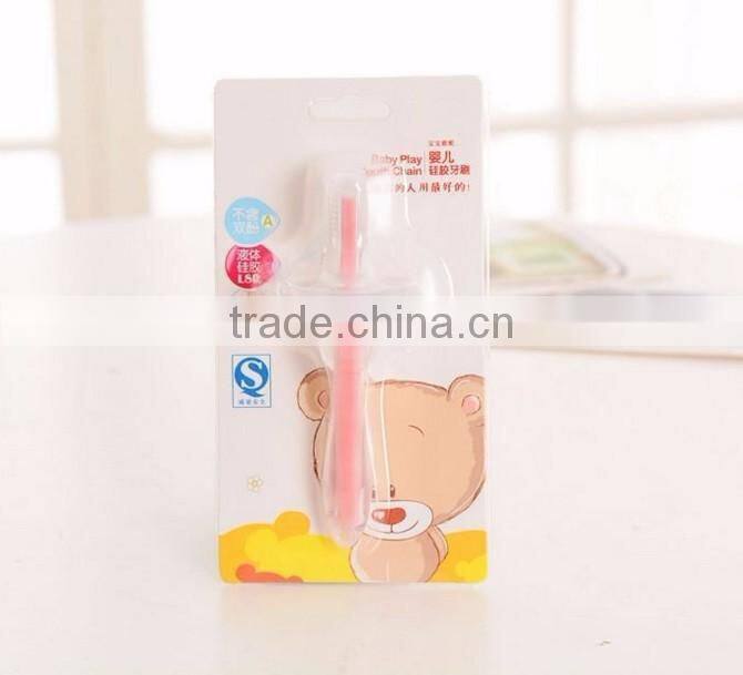 baby silicone toothbrush Baby tooth brush teether for baby