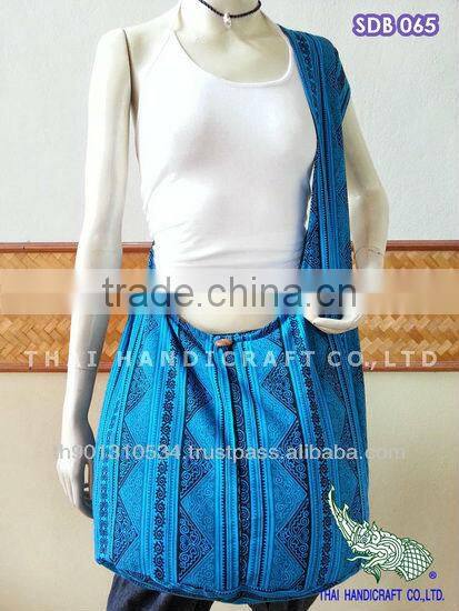 Thai Large Cotton Shoulder Hippie Boho Hobo Sling Crossbody Yaam