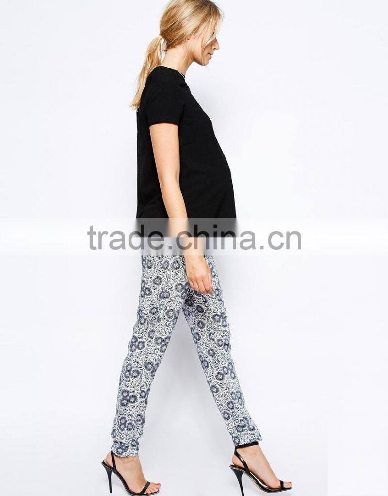 Maternity clothes cheap Printed Jogger