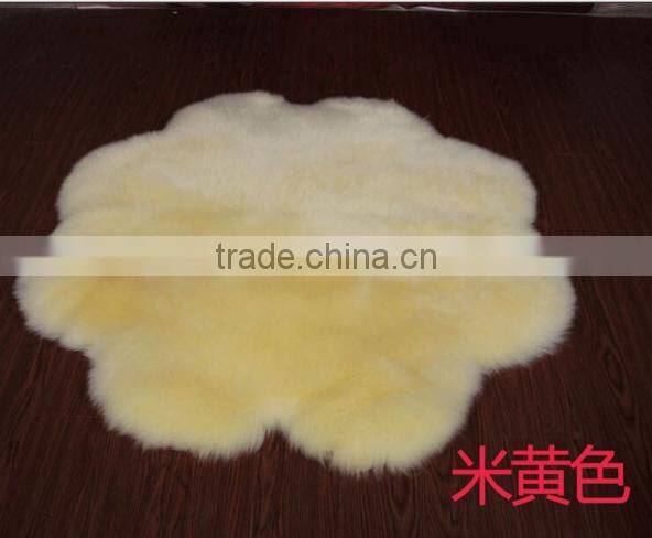 Cheap Australian Sheepskin Shearling Skins Faux Fur Fabric