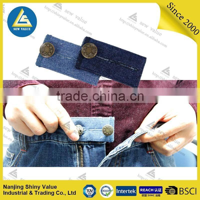 5 pack heavy duty type jeans button extenders for quick fitting